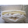 Housse de coussin de coussin de preuve de plume blanche de haute qualité de 100% coton